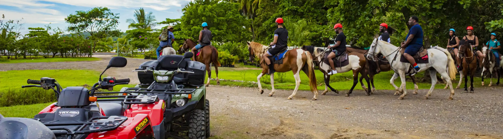 ATV + Horseback Riding Combo Tour 5