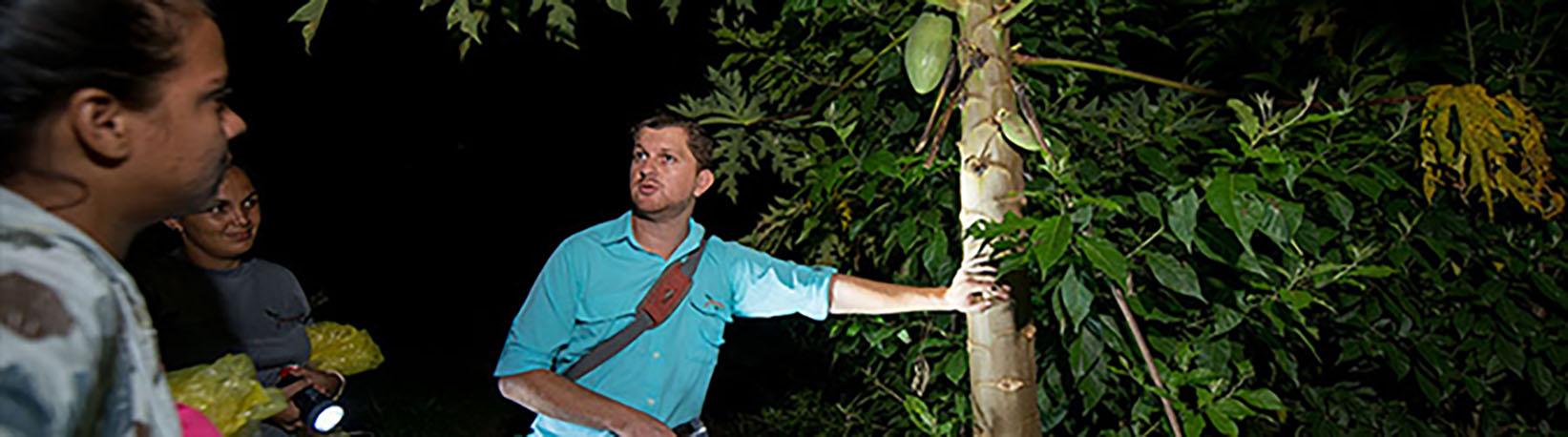 Night Jungle Walk Tour at Danaus Eco Center Tour 1
