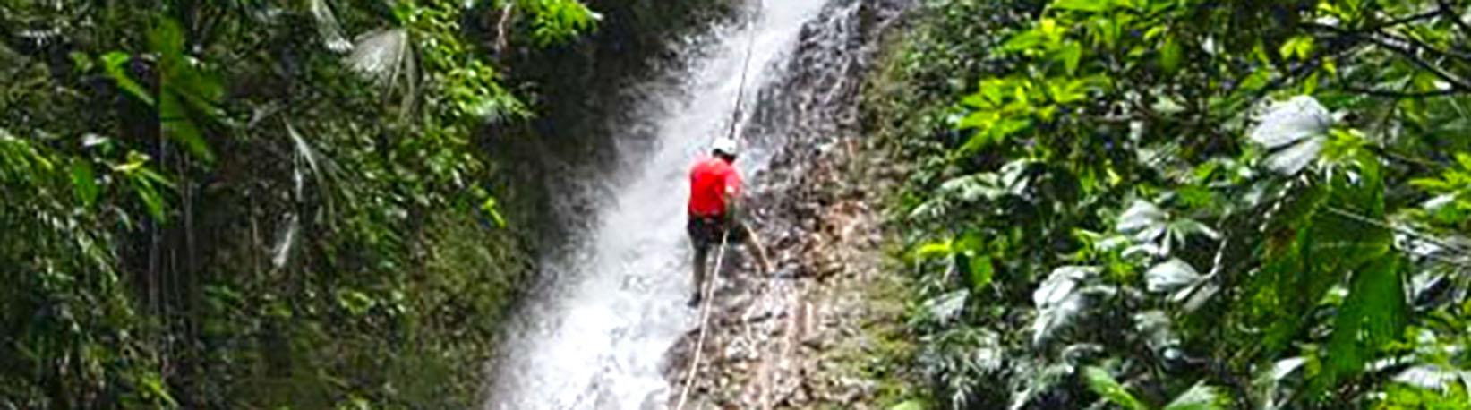 Costa Rica Canyoning, Waterfall Rappelling + Balsa River Rafting Combo Tour Tour 2