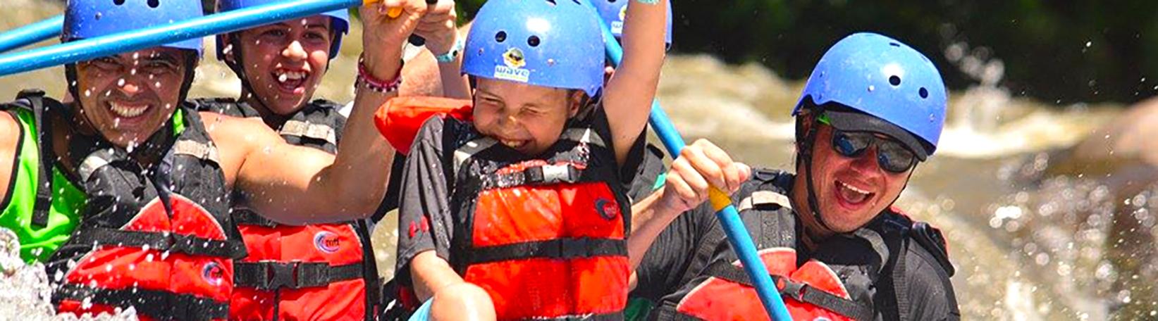 Balsa River Paddle, Arenal Saddle & La Fortuna Waterfall Hike Super Combo Tour 7