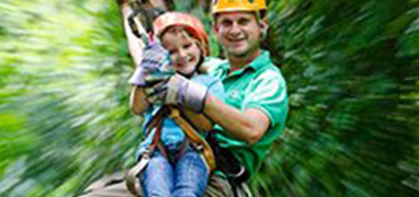 Arenal Canopy + Balsa River Rafting Combo Tour